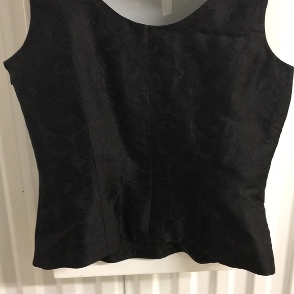 Escada couture black patterned camisole - Picture 5 of 5